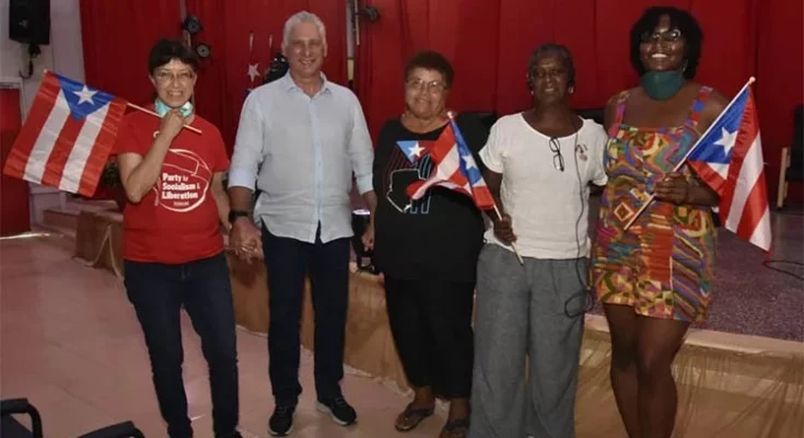 Presidente de Cuba condecora a Caravana Pastores por la Paz