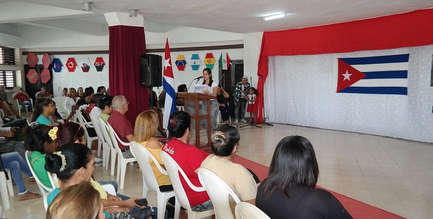 Celebraron las floridanas el aniversario 62 de la organización femenina del país