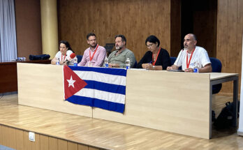 XVI Encuentro Nacional de Solidaridad con Cuba en España, en Puerto de Sagunto