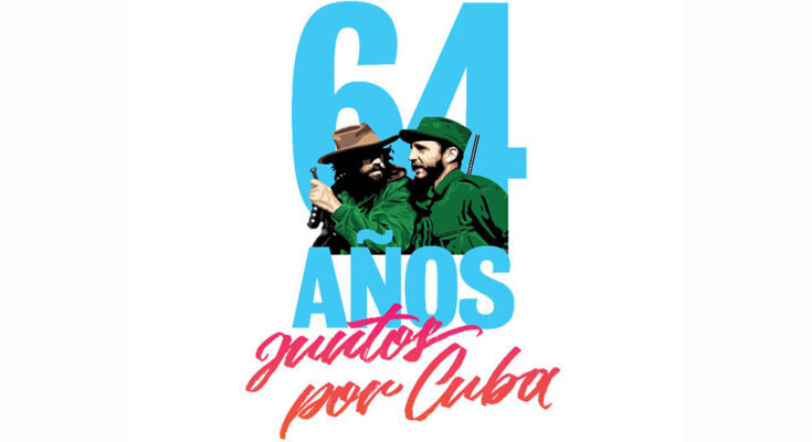 Aniversario 64 del Triunfo de la Revolución Cubana.