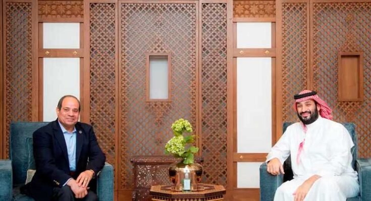 Egipto y Arabia Saudita abordan temas bilaterales y regionales