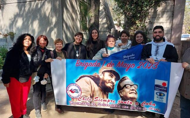 Brigadistas chilenos participarán en Cuba en actos por el 1 de Mayo