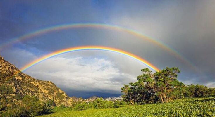 Realzan en el mundo la belleza del arcoíris