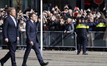 Presidente francés inició visita de Estado a Países Bajos