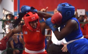 Mujeres cubanas al boxeo del ALBA