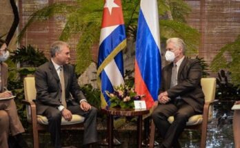 Recibió Díaz-Canel a presidente de Duma Estatal de Rusia