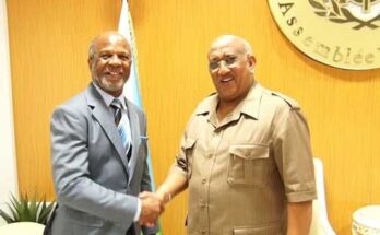 Presidente del Parlamento de Djibouti recibe a embajador de Cuba