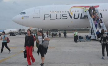 Retoma operaciones con frecuencia semanal la ruta aérea Argentina- Cayo Coco- La Habana