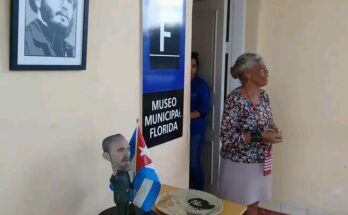 museóloga María Antonia Fonte Alzugaray, presidenta de la Unión de Historiadores de Cuba en Florida