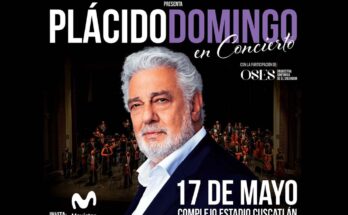 Tenor Plácido Domingo por tocar el corazón de los salvadoreños