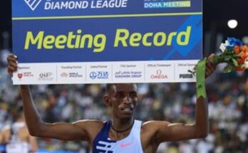 Destacan récord mundial de atleta etíope en Doha League 2023