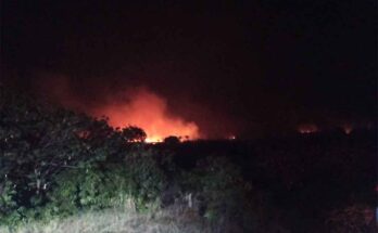 Reportan incendio en cercanías de central eléctrica de Cuba