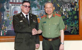 Significativa visita a Vietnam de ministro del Interior de Cuba