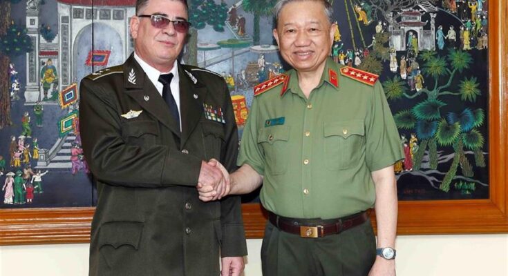 Significativa visita a Vietnam de ministro del Interior de Cuba