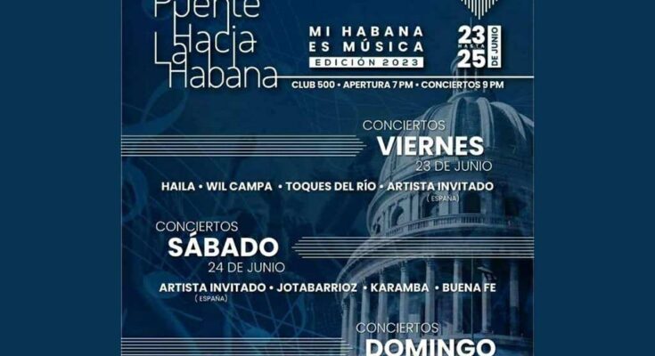 Festival Un Puente hacia La Habana abre sus puertas en Cuba