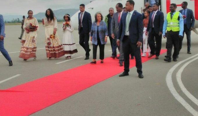 Presidenta de Etiopía lanzó Iniciativa Legado Verde en sur del país