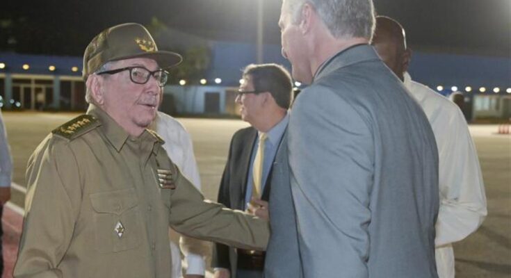 Despide Raúl Castro a presidente Díaz-Canel en La Habana