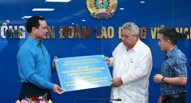 Delegación de la Central de Trabajadores de Cuba visita Vietnam