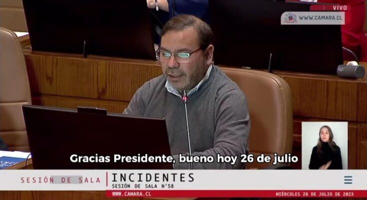 Diputado chileno condenó en el Parlamento bloqueo de EEUU contra Cuba