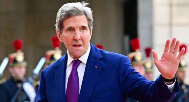 enviado especial de Estados Unidos para cambio climático, John Kerry, llegó hoy a China