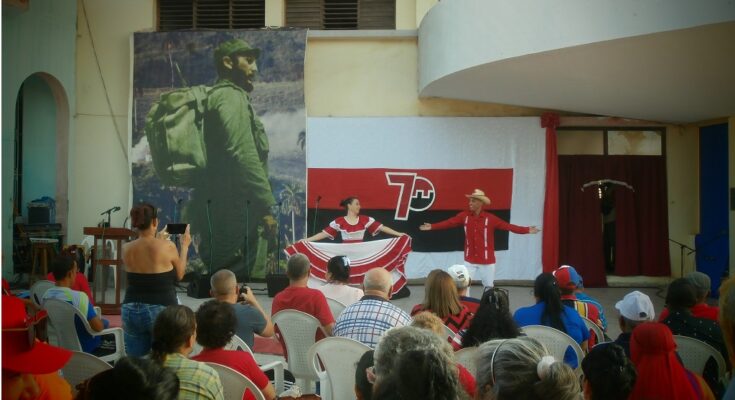 Floridanos conmemoraron aniversario 70 de los sucesos del 26 de Julio. Foto: Yunier Soler Castellanos