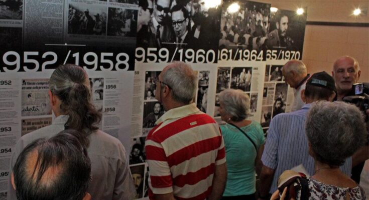 Sede de Unión de Periodistas de Cuba atesora 80 imágenes de Fidel