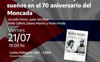 Presentan en Argentina libro sobre periodista cubana Marta Rojas