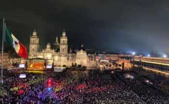 Penúltimo Grito de Independencia de Amlo honró a héroes de México