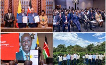 Vicepresidente de Kenia cierra visita a Colombia y sigue viaje a Cuba