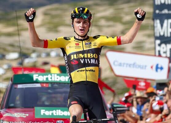 Ciclista estadounidense Kuss defiende liderazgo en Vuelta a España
