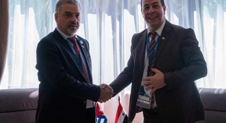 Siria y Cuba por mayor cooperación en todos los campos