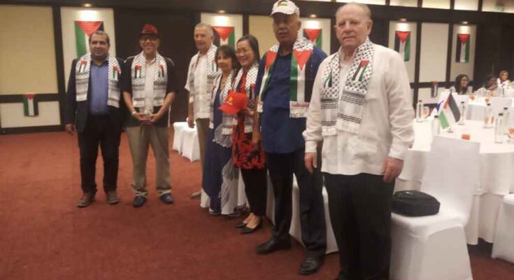 Cuba en Sri Lanka participa en acto por día de la bandera palestina