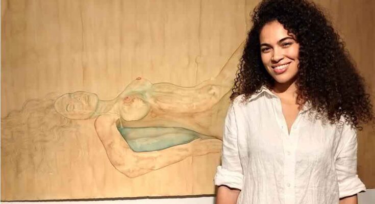 Joven pintora cubana expone en París obras sobre identidad afro (+Fotos)