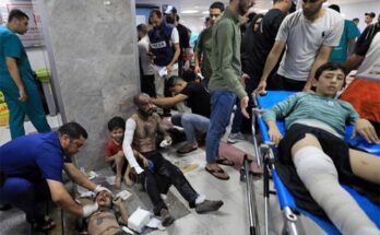 Denuncian colapso del sistema de salud en Gaza por bombardeos