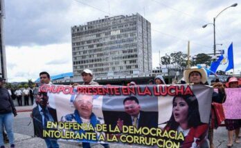 Sin bloqueos en ruta Interamericana, Sololá, Guatemala