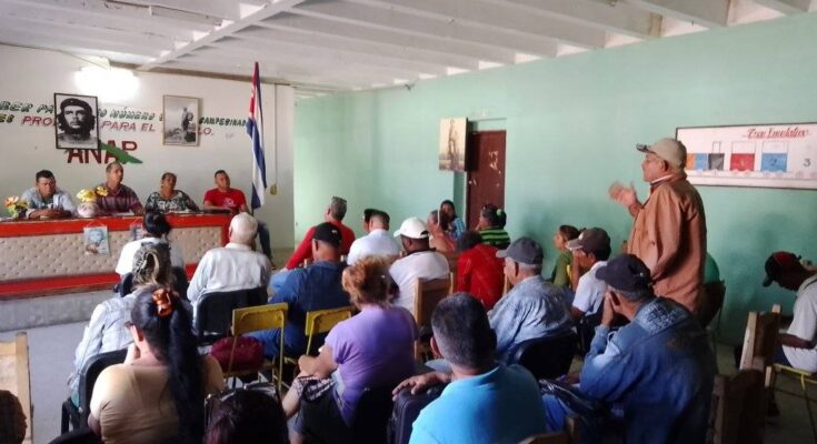 Convocan a organización campesina de Florida a fortalecer su influencia en los resultados productivos