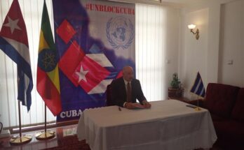 Cuba denunció en Etiopía afectaciones por bloqueo de EEUU