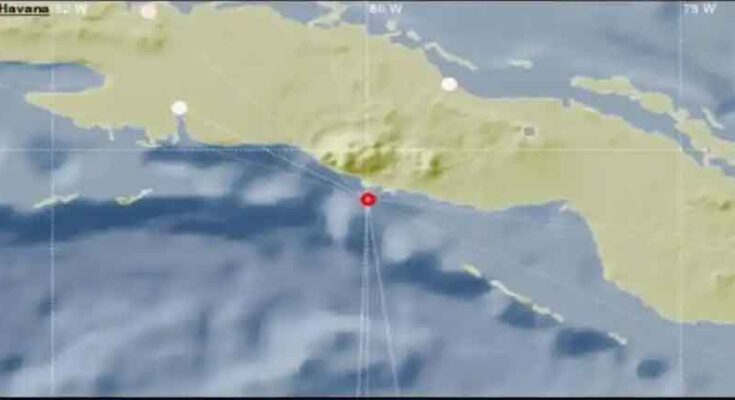 Confirman sismo perceptible en el centro de Cuba