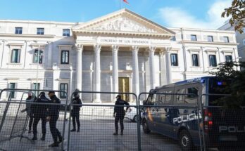 Madrid bajo fuertes medidas de seguridad por investidura presidencial