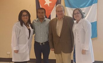 Jefe de centro de salud encomia apoyo de brigada de Cuba en Guatemala