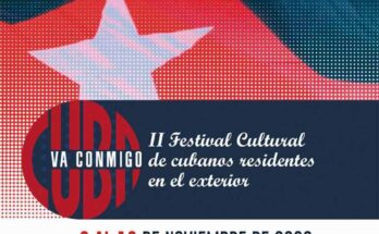 segunda edición del festival cultural Cuba va conmigo
