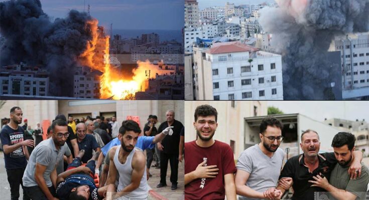 Más muertos y heridos en Gaza por bombardeos israelíes