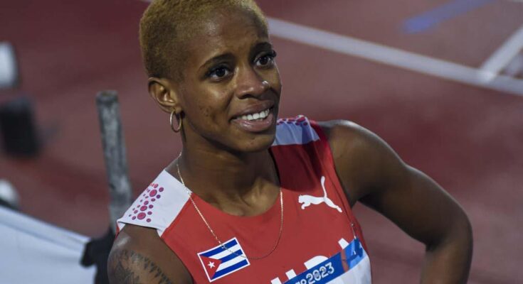 Greisys Roble, otra centella cubana en el atletismo de Santiago 2023