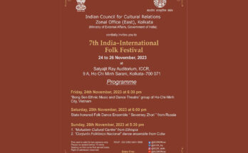 Conjunto folclórico de Cuba en festival internacional de India