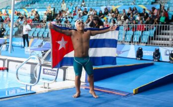 Nadador Yosjaniel Hernández da Cuba primera medalla parapanamericana