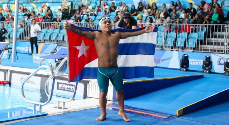 Nadador Yosjaniel Hernández da Cuba primera medalla parapanamericana