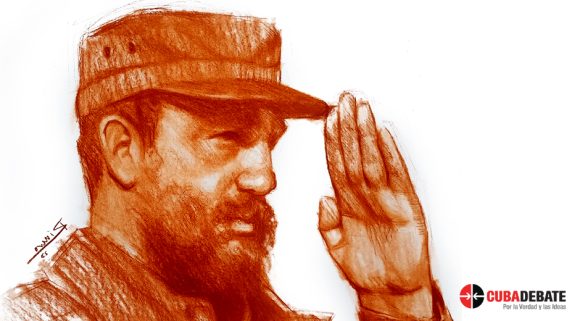 Fidel por Palestina, Fidel contra el fascismo