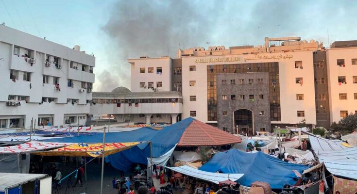 En peligro pacientes de hospital ante asalto de tropas israelíes