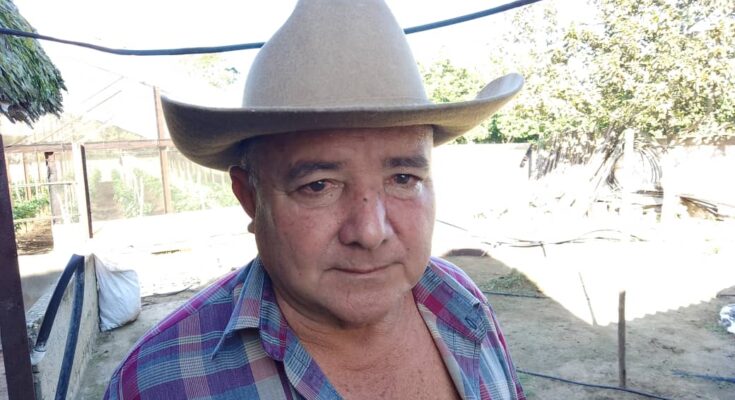 Jorge Cervantes Iglesias, un campesino comprometido con la producción de alimentos