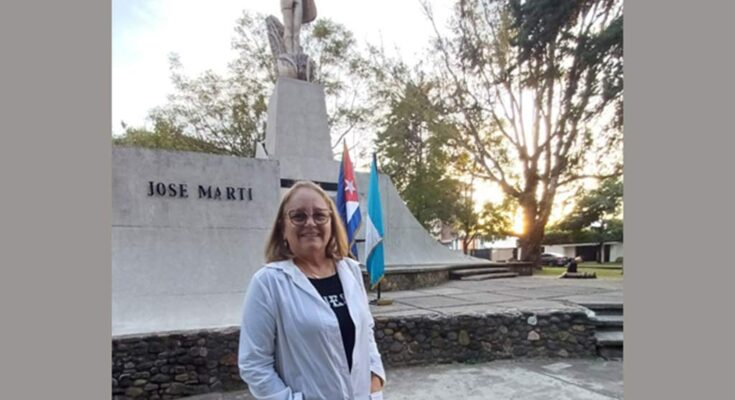 Doctora Mercedes Blanco, de las Marianas de Cuba en Guatemala